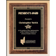 Piano-Finish Plaques with Florentine Design Borders-3951