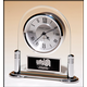 6.125X6 BEVLD GLASS CLOCK